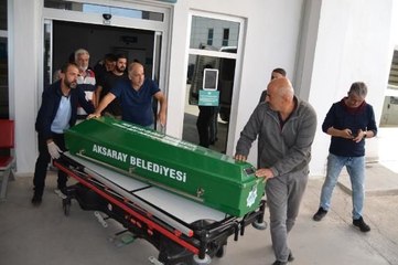 Aksaray'da kaza sonucu hayatını kaybeden motosikletli kurye depremden yaralı kurtulmuş