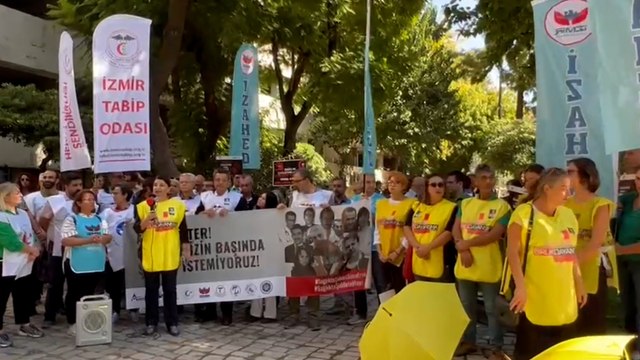 Hekimler bu kez işaret diliyle seslendi: Doktora, hemşireye şiddet son bulsun, bitsin