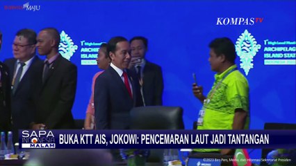 Buka KTT AIS Forum 2023 di Bali, Jokowi: Pencemaran Laut Jadi Tantangan