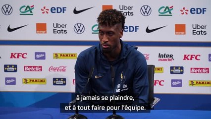 Bleus - Coman sur Tel : “S'il continue comme ça, il pourra vraiment atteindre les sommets”