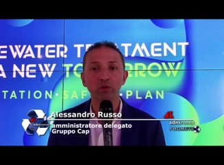 Servizio idrico, Russo (Gruppo Cap): “Nostri depuratori più all’avanguardia a livello europeo”