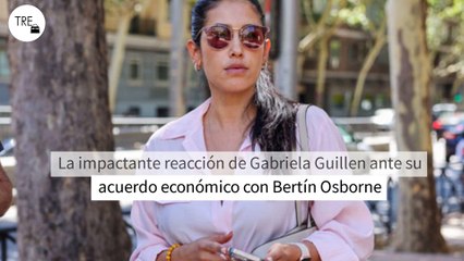 Video herunterladen: La impactante reacción de Gabriela Guillen ante su acuerdo económico con Bertín Osborne