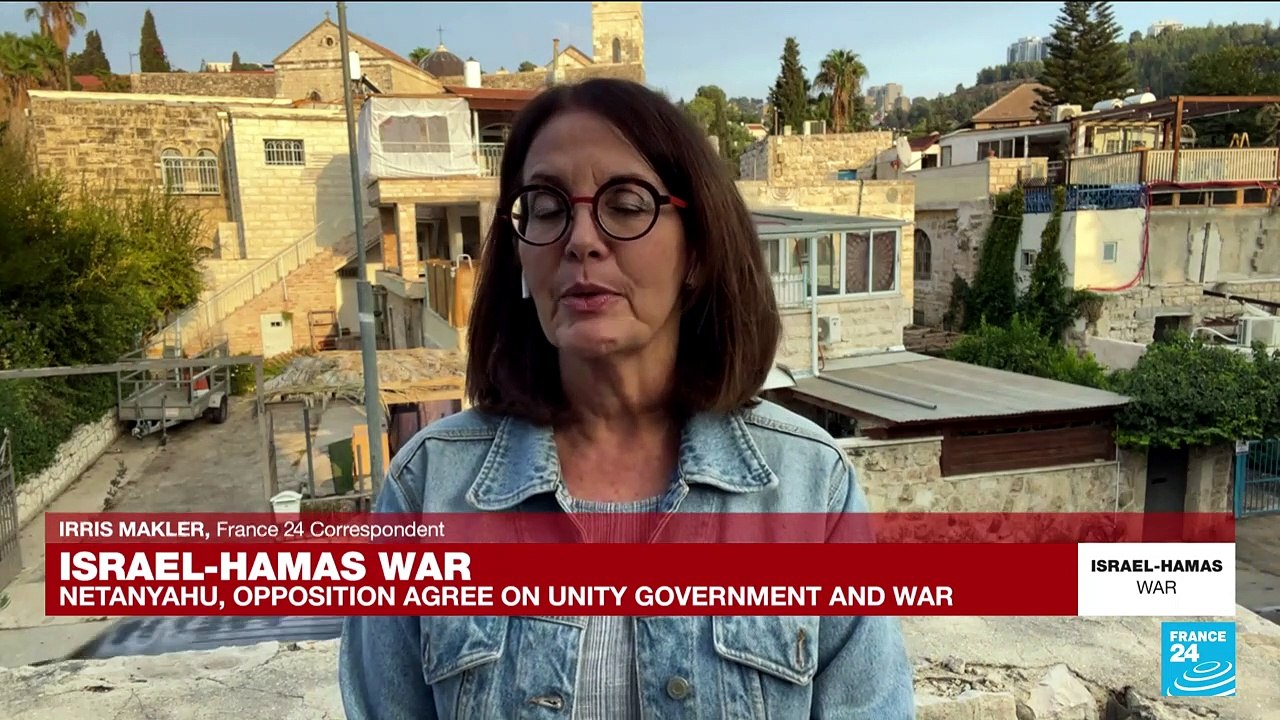 Israel's Netanyahu, opposition agree on unity government, war cabinet