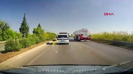 Incident dangereux de ciseaux sur l'autoroute Izmir-Istanbul