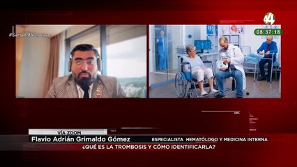 Flavio Adrián Grimaldo habla sobre el Día Mundial de la Trombosis y los riesgos de la enfermedad