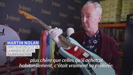 États-Unis: la dernière guitare de Kurt Cobain mise aux enchères