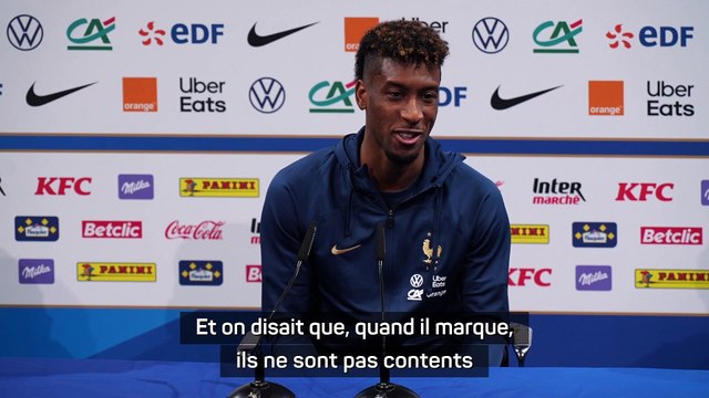 Coman analyse son jeu et celui de Dembélé : “On est des joueurs qui créent”