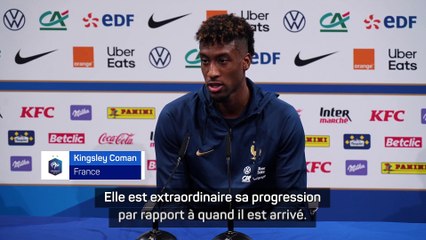 Coman sur Tel : “S'il continue comme ça, il pourra vraiment atteindre les sommets”