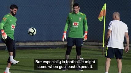 Competition with Alisson 'is healthy' - Ederson