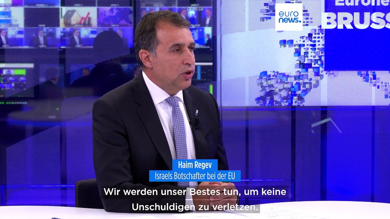 Israels Botschafter weist Kritik an Vergeltung im Gazastreifen zurück