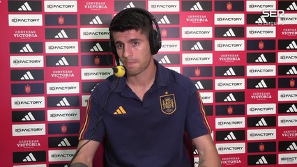 Morata explica el motivo de su continuidad con el Atleti