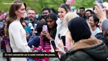 Kate Middleton : Fine silhouette dans un look très français, la princesse au comble de l'élégance et nostalgique