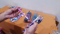 Unboxing and Review of Fancy Gel Ink Pens Cute Fancy Ballpoint Pens Black Fine Point Pen for Office Stationary School Supplies