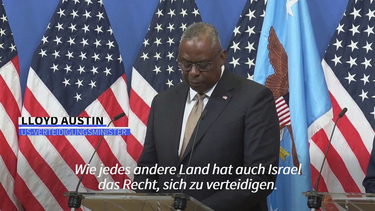 Pentagon-Chef: Wir können Israel und die Ukraine unterstützen