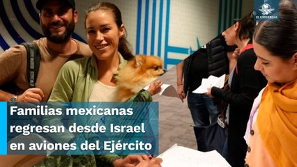 Así fue el rescate de mexicanos varados en Israel
