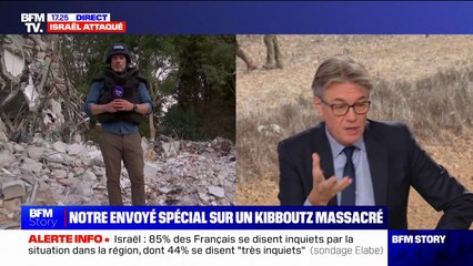 Israël: BFMTV dans le kibboutz de Be'eri, où plus de 100 personnes ont été tuées par le Hamas