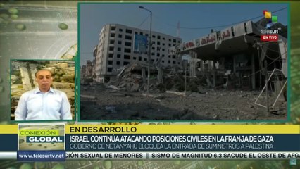 Ataque de Israel a la Franja de Gaza deja 1.078 muertos