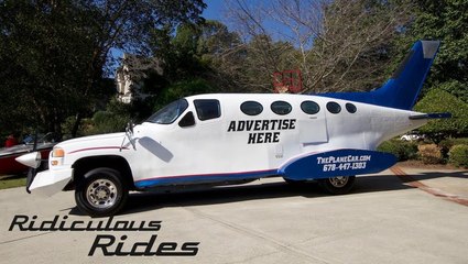 Genius Car Designer Builds 32ft Long 'Plane Car' | RIDICULOUS RIDES