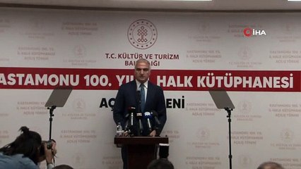 Ministre Ersoy： ＂Nous avons ouvert 75 bibliothèques conformément à l'objectif＂