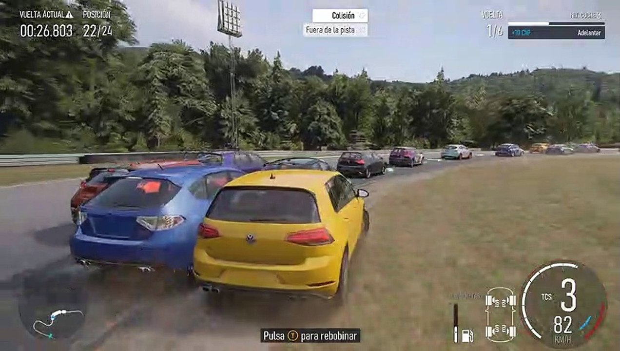 Forza Motorsport - Tour Moderno - Lime rock Park con un Golf R - Gameplay sin Comentarios