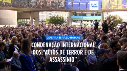 UE homenageia vítimas do Hamas, Turquia alerta para crimes de Israel