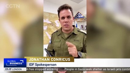 Israel is only attacking Hamas targets, says army spokesman