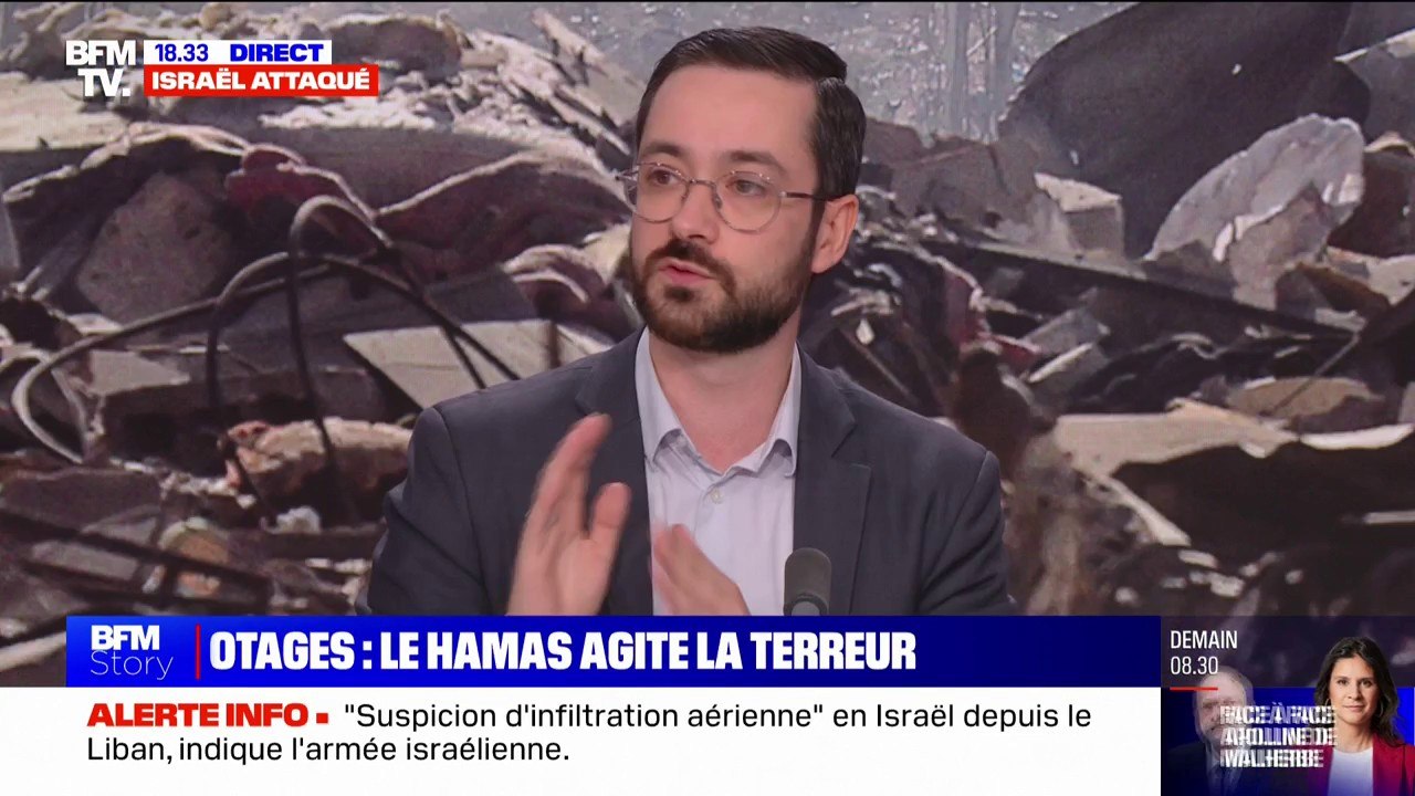 Pour David Guiraud (LFI): "Le gouvernement israélien fait l'erreur de prolonger la guerre"