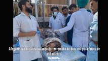 Afeganistão atualiza balanço do terremoto de dois mil para 'mais de mil mortos'