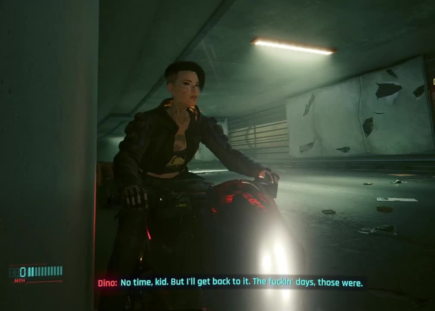 Cyberpunk 2077 - expressions faciales