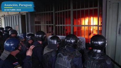 Motín en la prisión más grande de Paraguay