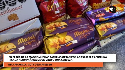 En el Día de la Madre muchas familias optan por agasajarlas con una picada acompañada de un vino o una cerveza