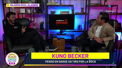 Kuno Becker revela que será papá y habla de sus intentos de suicidio
