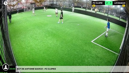 But de Antoine Marco - FC CLOPES