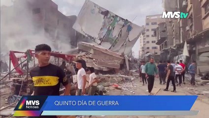 QUINTO DÍA DE GUERRA ENTRE ISRAEL Y HAMÁS