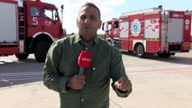 Un exercice d'incendie a eu lieu à l'aéroport de Çorlu Atatürk