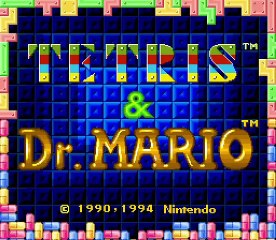 Tetris & Dr. Mario online multiplayer - snes