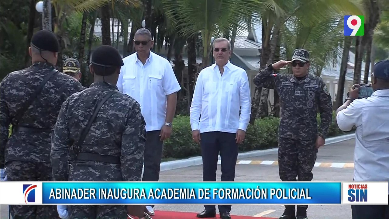Abinader inaugura Centro de Entrenamiento Policial | Primera Emisión SIN