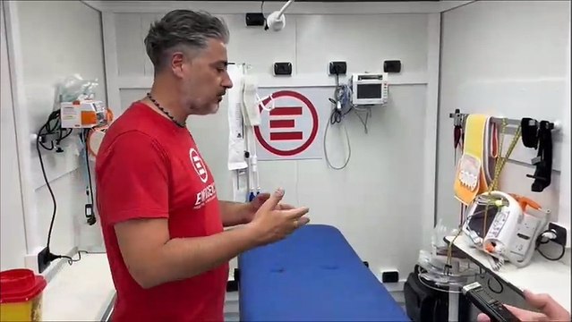 A bordo della Life Support