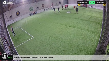 But de Stéphane LENDOM - JOE BAR TEAM