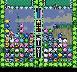 Wario's Woods online multiplayer - snes