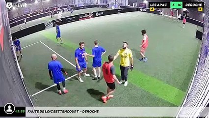 Faute de Loic BETTENCOURT  - Deroche