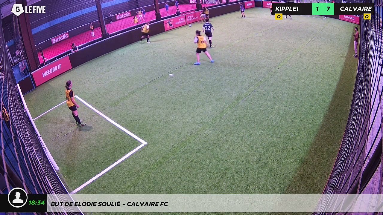 But de Elodie SOULIÉ  - Calvaire FC