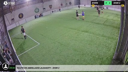 Faute de Abdelaziz Laamarti - DIOR 2