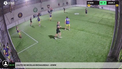 Faute de Nicolas Richaudeau - KIWIK