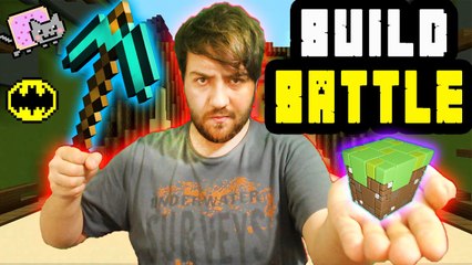 Minecraft Build Battle - Roket Bile Yaptık