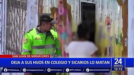 SJM: asesinan a mototaxista tras dejar a sus hijos en el nido