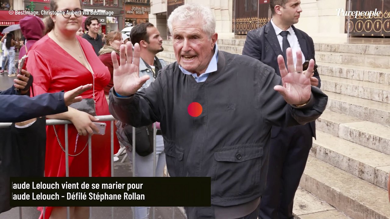 Claude Lelouch, jeune marié attiré par d'autres femmes ? "On est fidèle tant qu'on n'a pas trouvé mieux"