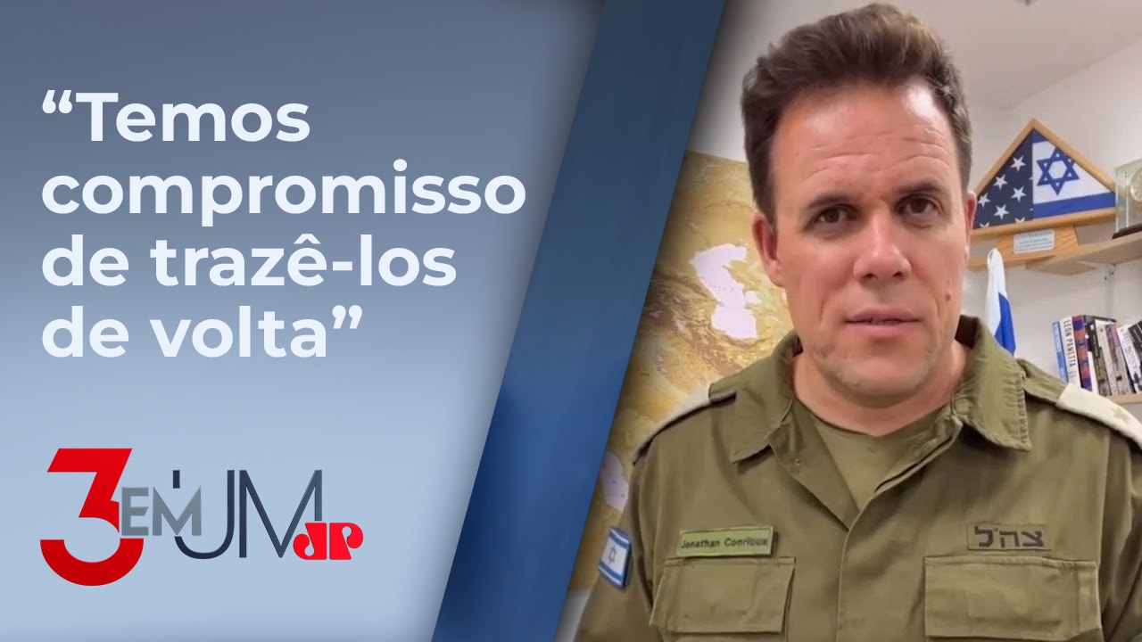 Porta-voz de Israel afirma que há brasileiros entre os reféns do Hamas em Gaza