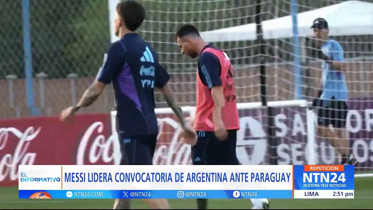 DT habla de estado físico de Messi