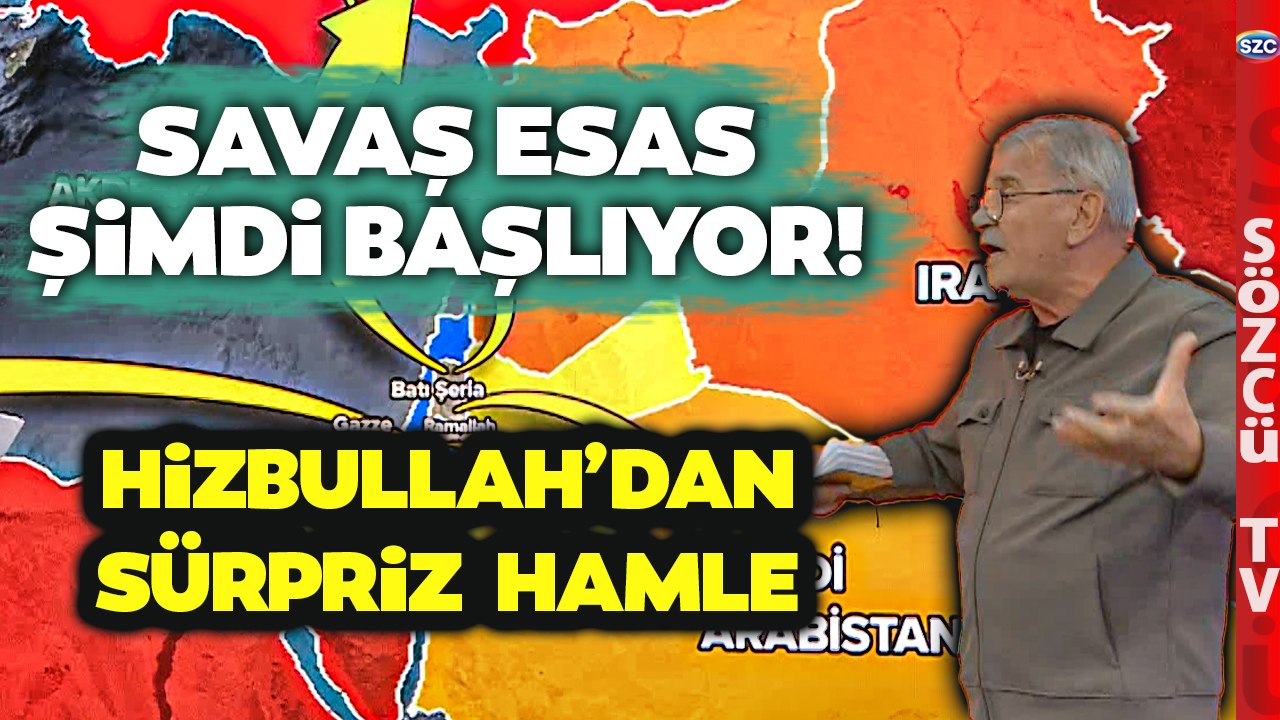 İsrail Hamas Savaşında Kartlar Yeniden Dağıtılıyor! Esat Aslan Harita Üzerinde Anlattı